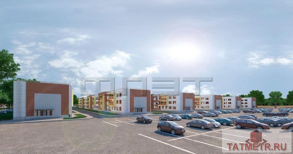 Продажа / Квартиры, Казань, Мамадышский тракт, 1 750 000 Продается однокомнатная квартира площадью 34.12 / 15.12 / 10.28 кв.м. в ЖК 'Царево Village' в прекрасном озелененном... - 6