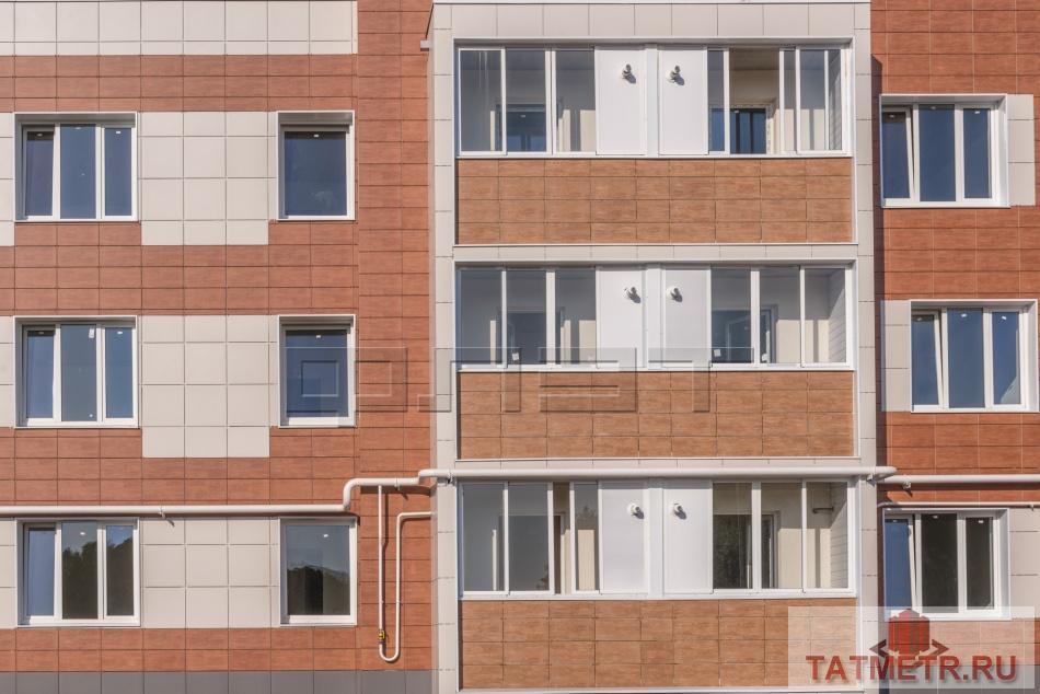 Продажа / Квартиры, Казань, Мамадышский тракт, 1 800 000 Продается однокомнатная квартира площадью 35.17 / 17.30 / 9.63 кв.м. в ЖК 'Царево Village' в прекрасном озелененном...