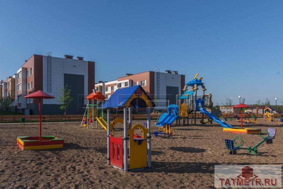 Продажа / Квартиры, Казань, Мамадышский тракт, 1 800 000 Продается однокомнатная квартира площадью 35.17 / 17.30 / 9.63 кв.м. в ЖК 'Царево Village' в прекрасном озелененном... - 5