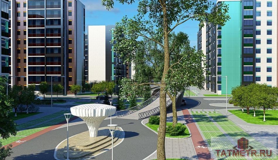 Продажа / Квартиры, Казань, Николая Ершова улица, 5 610 000 Продается двухкомнатная квартира площадью 58.58 / 24.86 / 11.15 кв.м. в престижном жилом комплексе 'Арт Сити' в 5... - 7