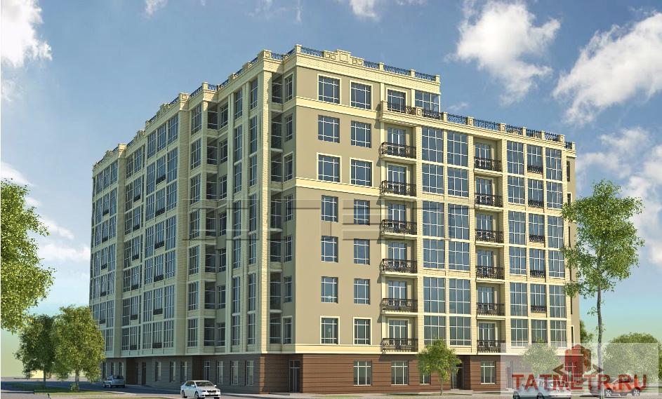 Продажа / Квартиры, Казань, Николая Столярова улица, 6 481 150 Продается четырехкомнатная квартира площадью 109.85 / 62.95 / 14.92 кв.м. в новом жилом комплексе 'Маркиз'. Дом... - 1