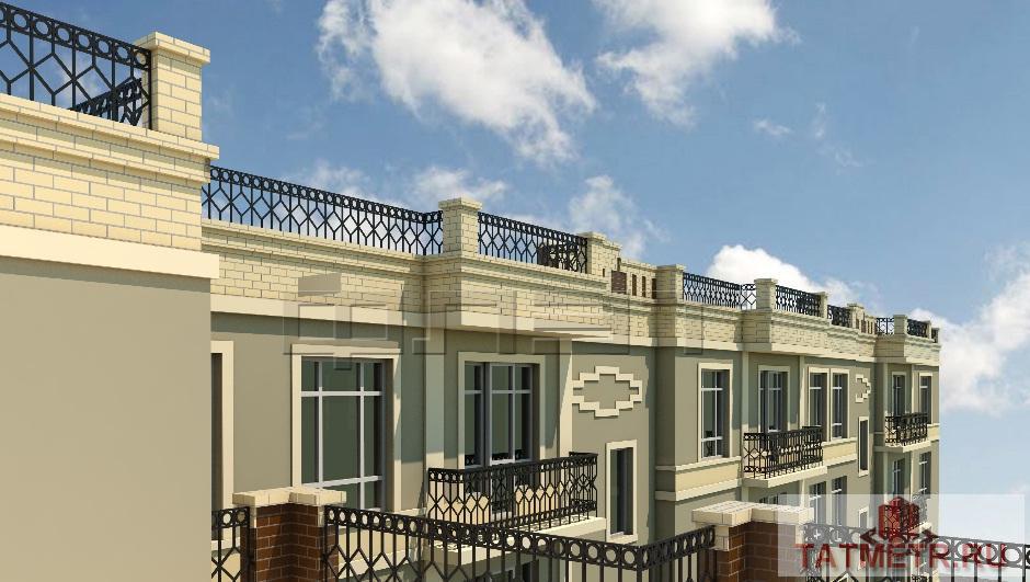 Продажа / Квартиры, Казань, Николая Столярова улица, 6 481 150 Продается четырехкомнатная квартира площадью 109.85 / 62.95 / 14.92 кв.м. в новом жилом комплексе 'Маркиз'. Дом... - 3