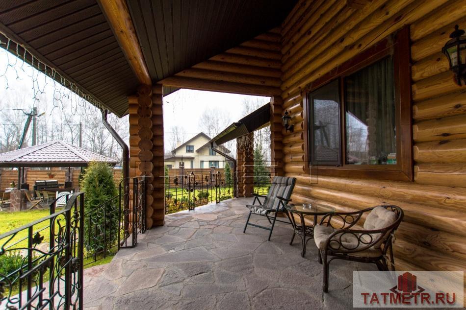 Продажа / Дома и коттеджи, Троицкий, Сосновая улица, 24 500 000 Если Вы обожаете индивидуальность, то это для Вас! Продается шикарный коттедж из бревна с отличным ремонтом на... - 1