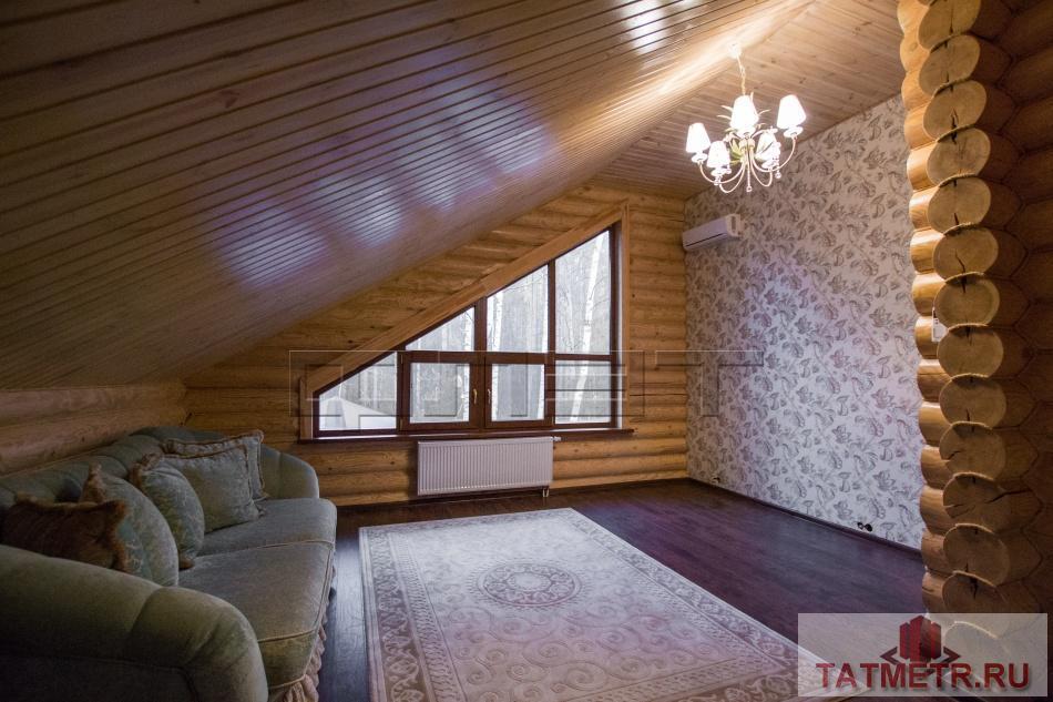 Продажа / Дома и коттеджи, Троицкий, Сосновая улица, 24 500 000 Если Вы обожаете индивидуальность, то это для Вас! Продается шикарный коттедж из бревна с отличным ремонтом на... - 13
