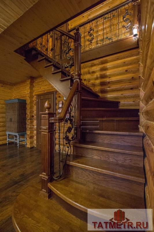Продажа / Дома и коттеджи, Троицкий, Сосновая улица, 24 500 000 Если Вы обожаете индивидуальность, то это для Вас! Продается шикарный коттедж из бревна с отличным ремонтом на... - 15