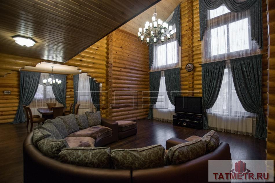 Продажа / Дома и коттеджи, Троицкий, Сосновая улица, 24 500 000 Если Вы обожаете индивидуальность, то это для Вас! Продается шикарный коттедж из бревна с отличным ремонтом на... - 5