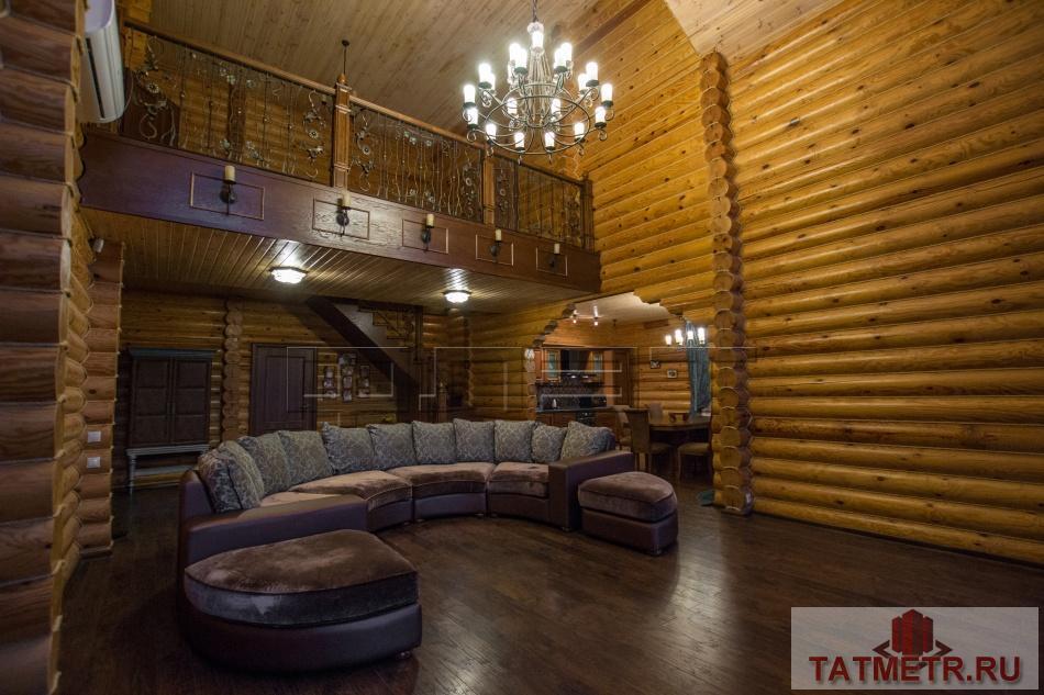 Продажа / Дома и коттеджи, Троицкий, Сосновая улица, 24 500 000 Если Вы обожаете индивидуальность, то это для Вас! Продается шикарный коттедж из бревна с отличным ремонтом на... - 7
