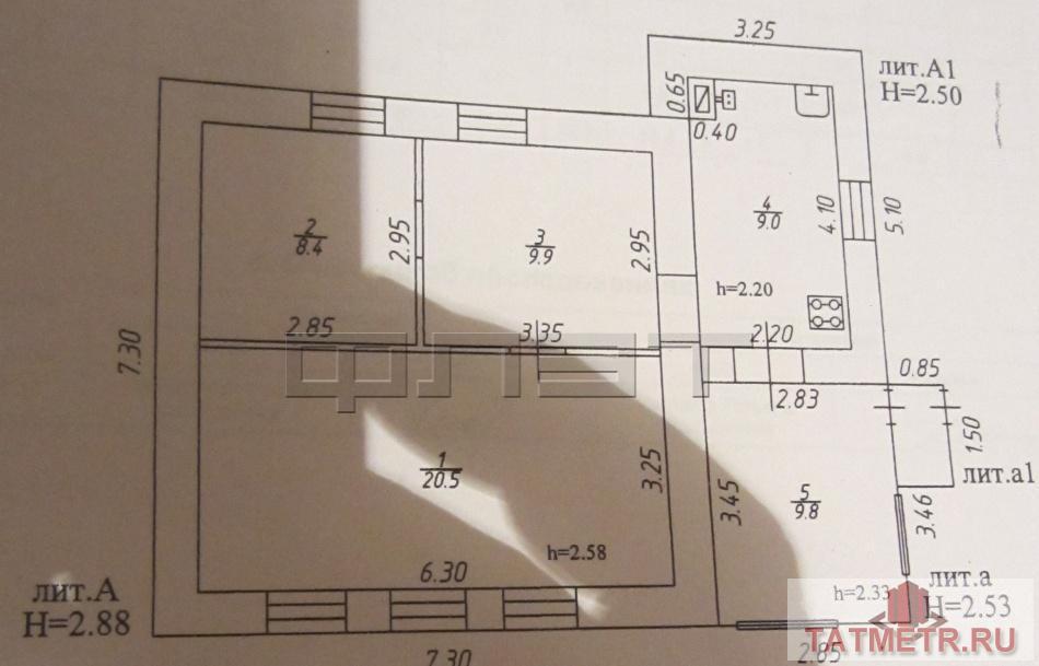 Продажа / Дома и коттеджи, Казань, большая Армавирская улица, 2 600 000 г. Казань, Авиастроительный район, ул. Большая Армавирская. В пос. Северный ( Караваево ), в очень удобном месте (... - 8