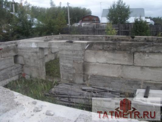 Продажа / Земельные участки, Васильево, Придорожная улица, 999 000 Ровный участок, прямоугольной формы с незавершенным строительством - фундамент S=184,8 кв. м. Коммуникации на... - 3