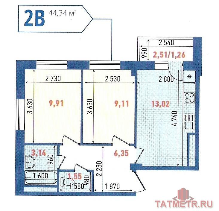 СТАРТ ПРОДАЖ Дом №3 Жилой квартал «Новые Острова» на пересечении ул.Белинского и ул.Тэцевская.  Срок сдачи дома 2... - 11