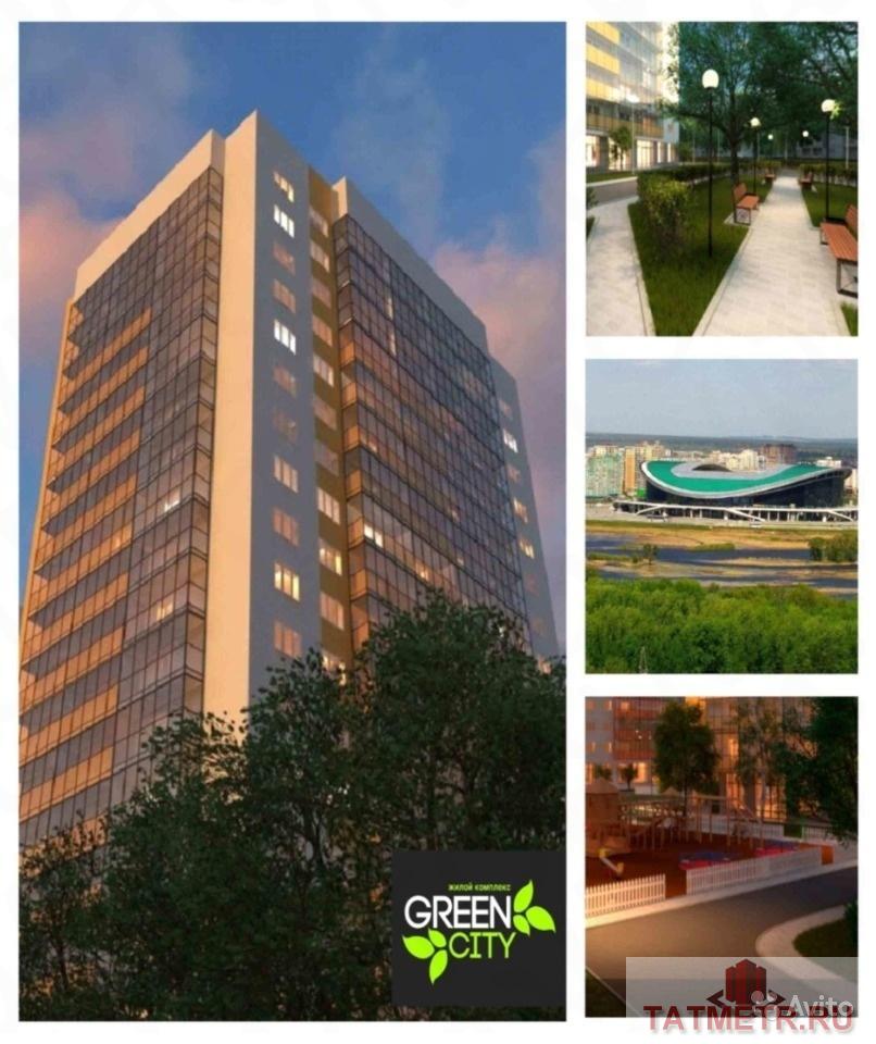 Продажа / Квартиры, Казань, Бари Галеева улица, 1 877 000 Жилой комплекс Green City. В центре Советского района на пересечении ул.Галеева и ул.Новаторов. Отличное место как... - 1