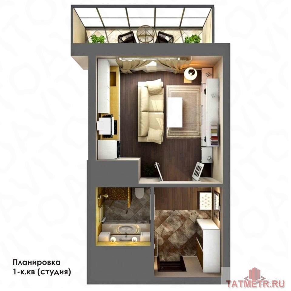 Продажа / Квартиры, Казань, Бари Галеева улица, 1 877 000 Жилой комплекс Green City. В центре Советского района на пересечении ул.Галеева и ул.Новаторов. Отличное место как... - 2