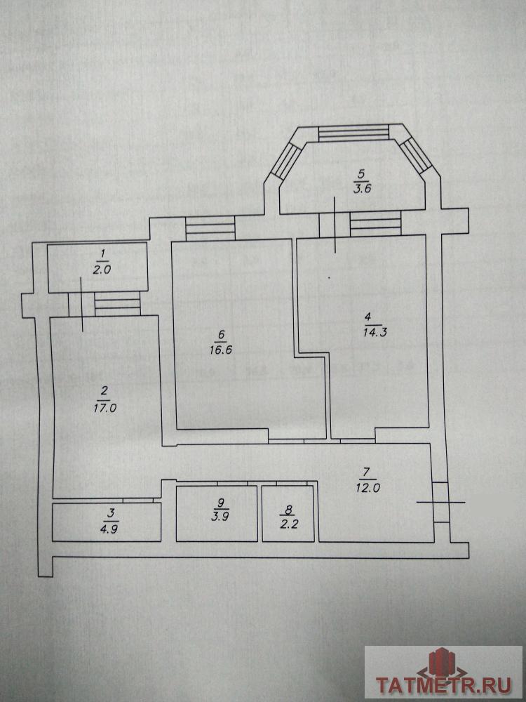 Продажа / Квартиры, Казань, Гарифа Ахунова улица, 4 700 000 г. Казань, Приволжский район, ЖК «Солнечный город» ул. Гарифа Ахунова, д.10. 2-комнатная квартира на 1 этаже 10... - 9