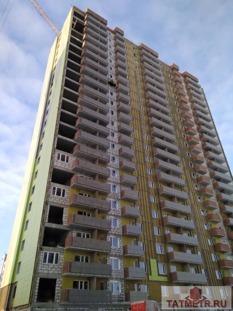 Продажа / Квартиры, Казань, Ферма 2 улица, 3 153 500 В квартире выполнена качественная предчистовая отделка: стяжка пола, штукатурка стен, установка входных дверей,... - 3
