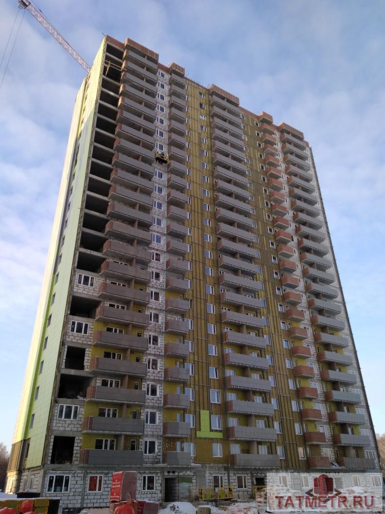 Продажа / Квартиры, Казань, Ферма 2 улица, 3 153 500 В квартире выполнена качественная предчистовая отделка: стяжка пола, штукатурка стен, установка входных дверей,... - 4