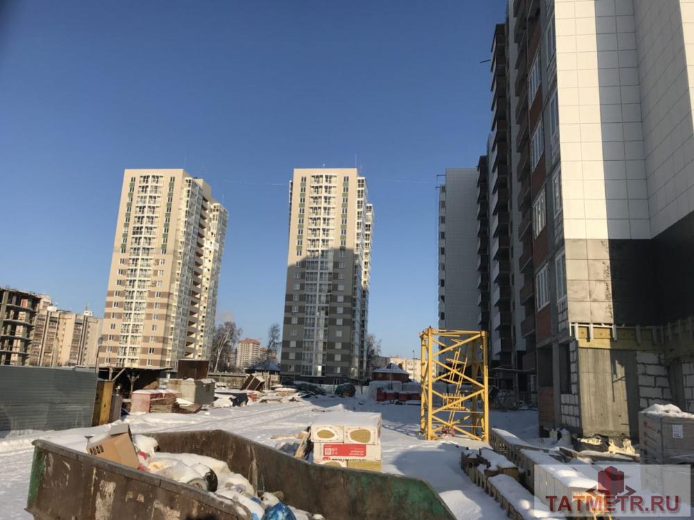Продажа / Квартиры, Казань, Залесная улица, 3 883 680 В квартире выполнена качественная предчистовая отделка: стяжка пола, штукатурка стен, установка входных дверей,... - 9