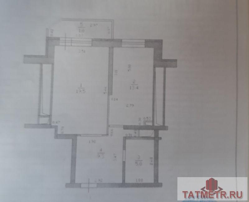 Продажа / Квартиры, Казань, Абубекира Терегулова улица, 3 500 000 Престижный район Экопарк Дубрава, жилой комплекс, застройщик Тандем-Д, ООО. Дом выполнен из кирпича светлого желтого... - 13