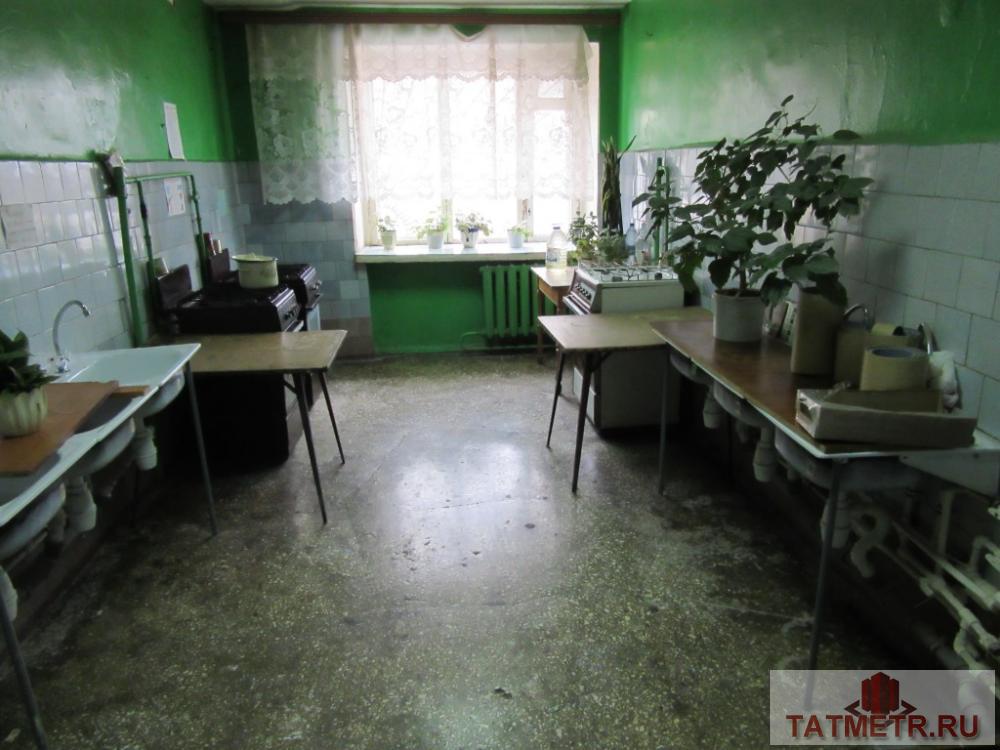 Продажа / Квартиры, Казань, Даурская улица, 1 050 000 Гостинка в общежитии со статусом квартиры расположена на 5 этаже кирпичного здания, есть технический этаж.Общая... - 7