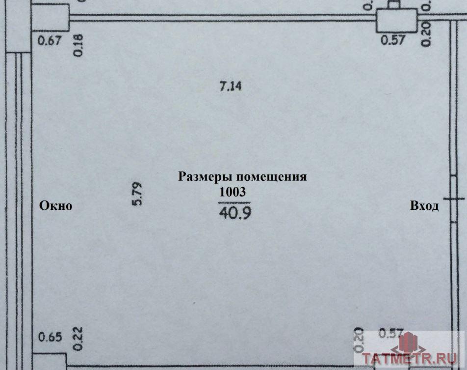 Коммерческая / Аренда / Офисы, Казань, Лукницкого улица, 17 000 Аренда офисного помещения 41 кв.м. на 10 этаже офисного здания. Хороший современный ремонт, установлен кондиционер,... - 7
