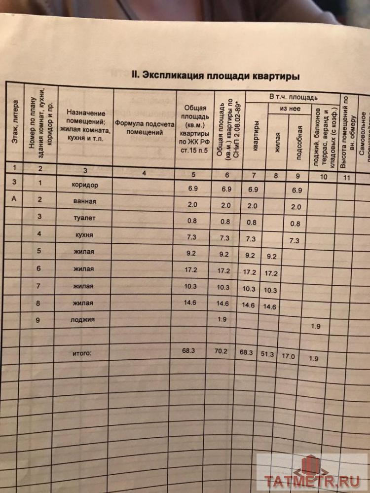 Продажа / Квартиры, Казань, Латышских Стрелков улица, 3 800 000 Просторная 4-комнатная квартира ждет нового хозяина! ПЛАНИРОВКА: - Идеальная распашонка, окна на разные стороны... - 6
