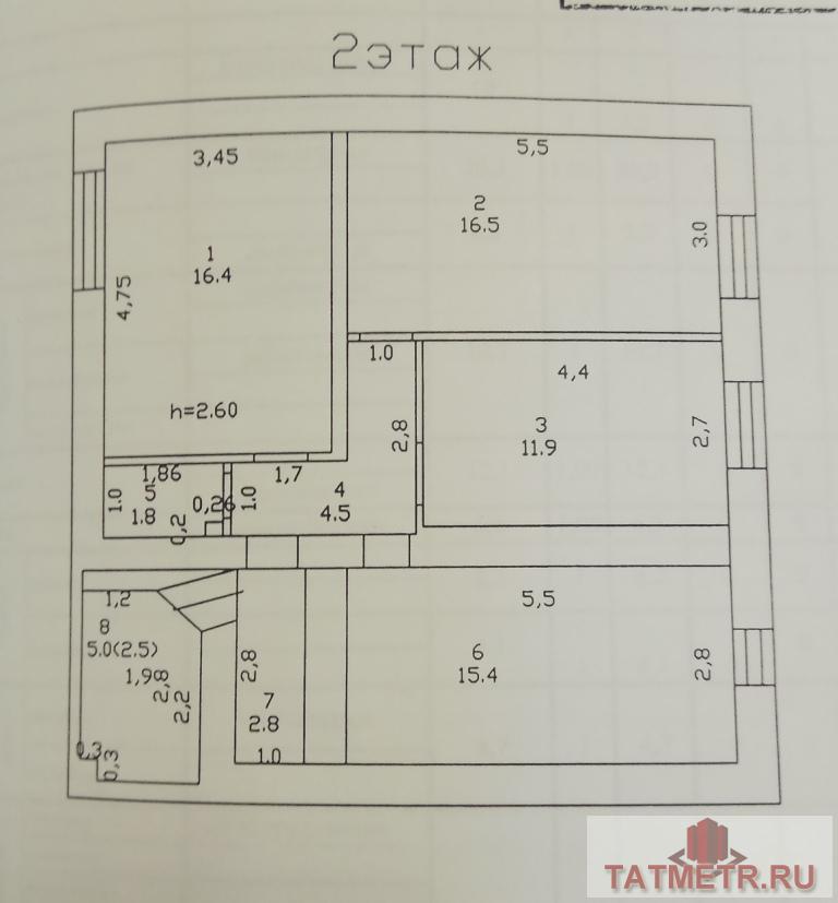 Продажа / Дома и коттеджи, Казань, 2-я Давликеевская улица, 4 799 000 Казань г, Приволжский, 2-я Давликеевская улица , продается дом, 7 соток, общ. пл. дома 150 кв.м., 2 санузла, нет,... - 48