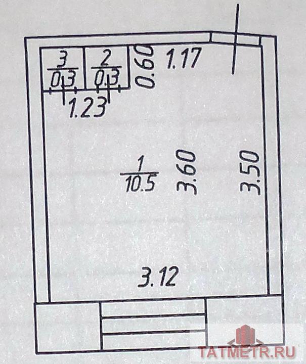 Продажа / Комнаты, Казань, Батыршина улица, 970 000 Московский район, ул. Батыршина, д.25. Продается комната в блоке (один сосед), со статусом квартиры. Светлая, уютная... - 5