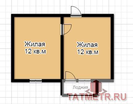 Продажа / Квартиры, Казань, Портовая улица, 1 100 000 Вахитовский район, ул.Портовая д.21. Выставлена на продажу 2-х комнатная квартира 24 кв.м. на 3/9 этажного кирпичного... - 8
