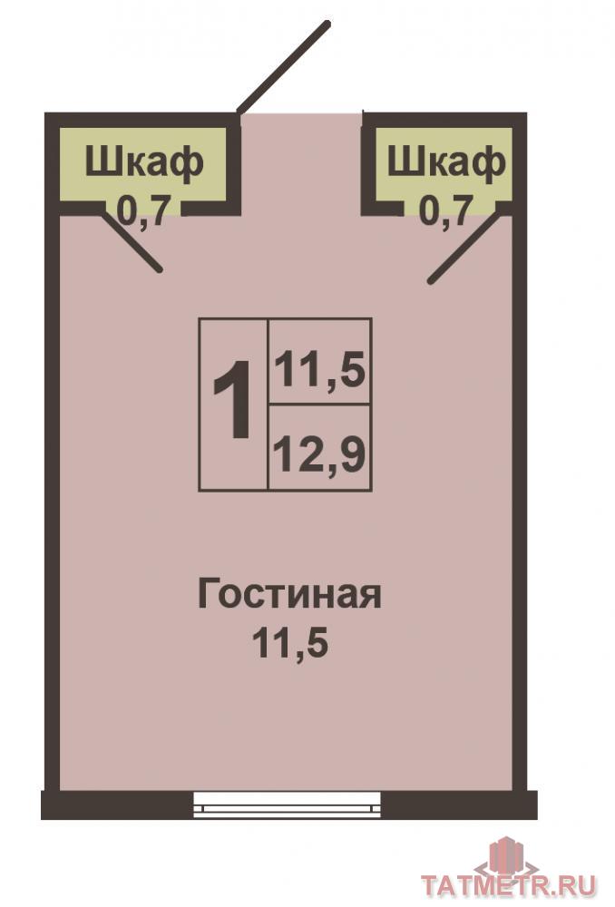 Продажа / Комнаты, Зеленодольск, Северная улица, 480 000 Зеленодольск, город, ул. Северная 5.Продается хорошая, очень теплая комната в блоке на среднем этаже, свободная от... - 8