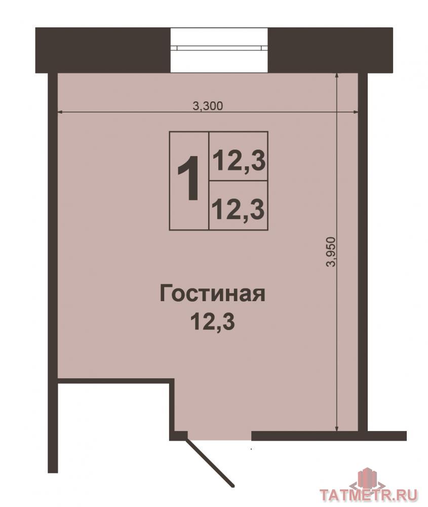 Продажа / Комнаты, Казань, Гарифьянова улица, 990 000 Приволжский район, ул. Гарифьянова д.42. Продается комната 12, 3 м2 в общежитии блочного типа расположенная на 7... - 17
