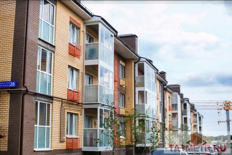 Продажа / Квартиры, Новое Шигалеево, Габдуллы Тукая улица, 2 860 000 Продается двухкомнатная квартира площадью 56.99 / 29.11 / 12.35 кв.м. в жилом комплексе 'Царево Village' в прекрасном...