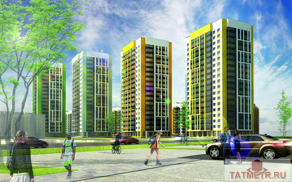 Продажа / Квартиры, Казань, Фикрята Табеева улица, 3 840 000 Продается двухкомнатная квартира площадью 63.94 / 30.58 / 11.83 кв.м. в жилом комплексе 'Весна' в Советском районе.... - 4