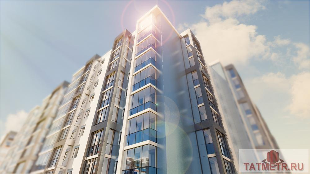 Продажа / Квартиры, Казань, Николая Ершова улица, 4 660 000 Продается двухкомнатная квартира площадью 55.15 / 26.31 / 10.76 кв.м. в жилом комплексе 'Art City'. Это истинное... - 3