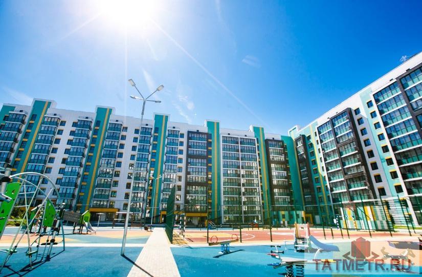 Продажа / Квартиры, Казань, Николая Ершова улица, 4 660 000 Продается двухкомнатная квартира площадью 55.15 / 26.31 / 10.76 кв.м. в жилом комплексе 'Art City'. Это истинное... - 9
