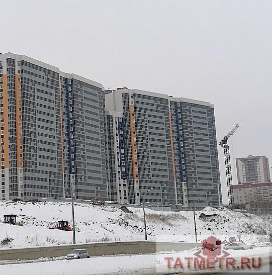 Продажа / Квартиры, Казань, Гвардейская улица, 2 453 850 Продается однокомнатная квартира площадью 38.95 / 16.55 / 9.30 кв.м. в жилом комплексе 'Голливуд' рядом со станцией... - 3