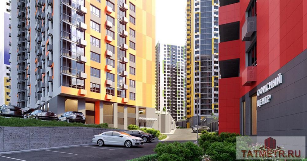 Продажа / Квартиры, Казань, Отрадная улица, 6 235 740 Продается трехкомнатная квартира площадью 98.98 / 42.86 / 14.25 кв.м. в ЖК 'Легенда' рядом со станцией метро...
