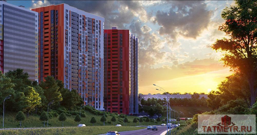 Продажа / Квартиры, Казань, Отрадная улица, 6 235 740 Продается трехкомнатная квартира площадью 98.98 / 42.86 / 14.25 кв.м. в ЖК 'Легенда' рядом со станцией метро... - 2