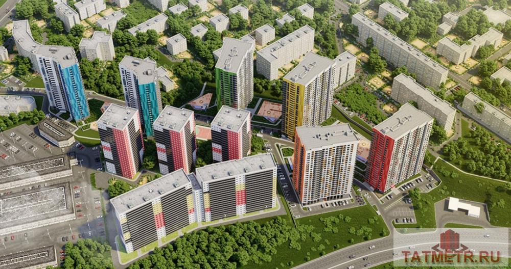 Продажа / Квартиры, Казань, Отрадная улица, 6 235 740 Продается трехкомнатная квартира площадью 98.98 / 42.86 / 14.25 кв.м. в ЖК 'Легенда' рядом со станцией метро... - 7