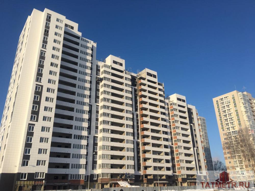 Продажа / Квартиры, Казань, Залесная улица, 1 711 080 Продается однокомнатная квартира площадью 35.28 / 16.90 / 9.06 кв.м. в жилом комплексе 'Залесный Сити'. Планировка...