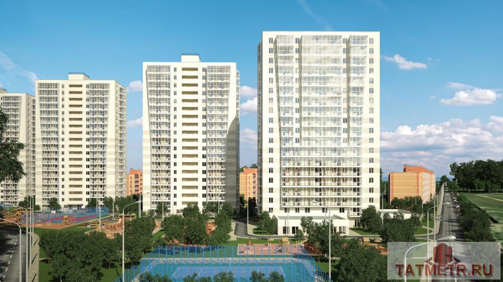 Продажа / Квартиры, Казань, Сиреневая улица, 2 990 820 Продается трехкомнатная квартира площадью 71.21 / 43.06 / 10.78 кв.м. в жилом комплексе 'Южный парк' в прекрасном,... - 1