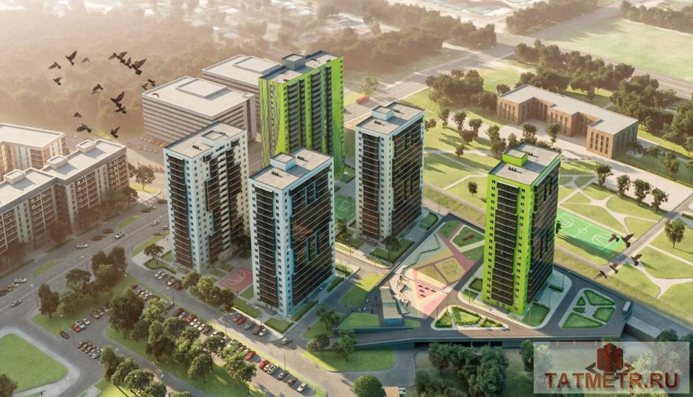 Продажа / Квартиры, Казань, Рауиса Гареева улица, 2 273 040 Продается однокомнатная квартира площадью 36.96 кв.м. в ЖК 'Сказочный лес' в Приволжском районе (дом 'Черемуха').... - 3