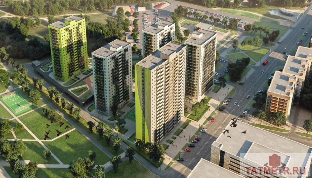 Продажа / Квартиры, Казань, Рауиса Гареева улица, 2 273 040 Продается однокомнатная квартира площадью 36.96 кв.м. в ЖК 'Сказочный лес' в Приволжском районе (дом 'Черемуха').... - 6