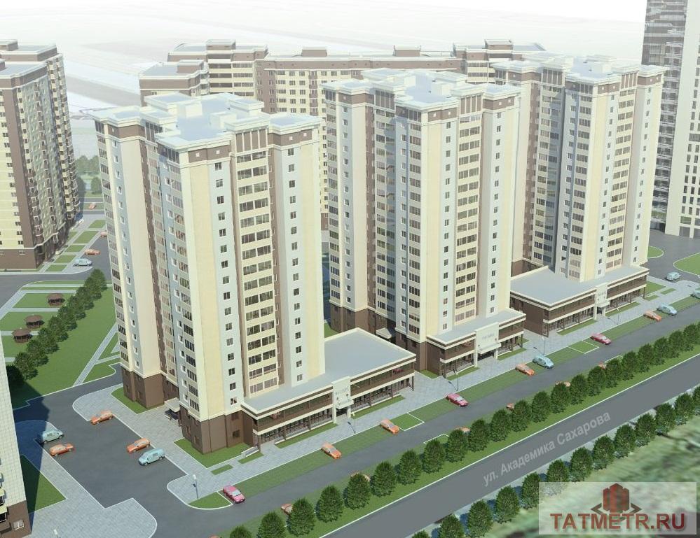 Продажа / Квартиры, Казань, Тулпар улица, 3 416 520 Продается однокомнатная квартира площадью 41.60 кв.м. в жилом комплексе 'Казань XXI век' (2 очередь). Находится на... - 2