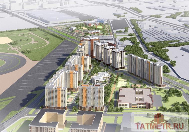 Продажа / Квартиры, Казань, Тулпар улица, 3 416 520 Продается однокомнатная квартира площадью 41.60 кв.м. в жилом комплексе 'Казань XXI век' (2 очередь). Находится на... - 3