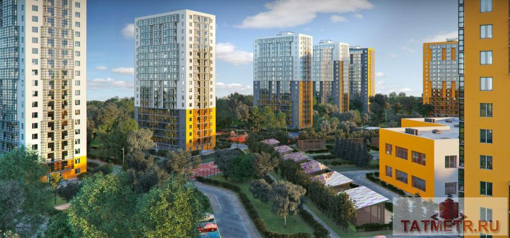 Продажа / Квартиры, Казань, Оренбургский тракт, 1 564 200 Продается однокомнатная квартира площадью 31.60 кв.м. в ЖК 'Станция Спортивная'. Это первый в Татарстане жилой... - 2