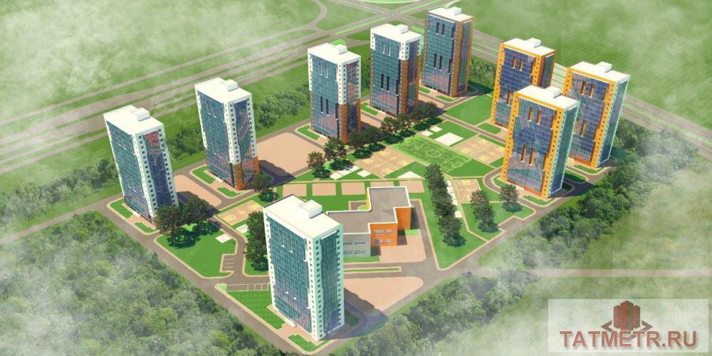 Продажа / Квартиры, Казань, Оренбургский тракт, 1 564 200 Продается однокомнатная квартира площадью 31.60 кв.м. в ЖК 'Станция Спортивная'. Это первый в Татарстане жилой... - 3