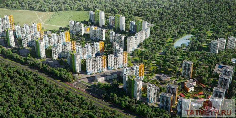 Продажа / Квартиры, Казань, Оренбургский тракт, 1 564 200 Продается однокомнатная квартира площадью 31.60 кв.м. в ЖК 'Станция Спортивная'. Это первый в Татарстане жилой... - 4