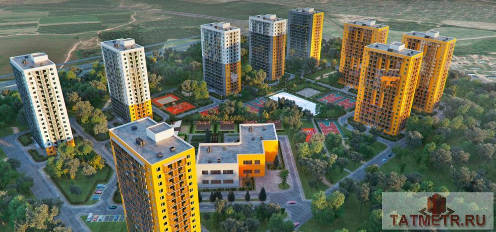 Продажа / Квартиры, Казань, Оренбургский тракт, 1 564 200 Продается однокомнатная квартира площадью 31.60 кв.м. в ЖК 'Станция Спортивная'. Это первый в Татарстане жилой... - 5