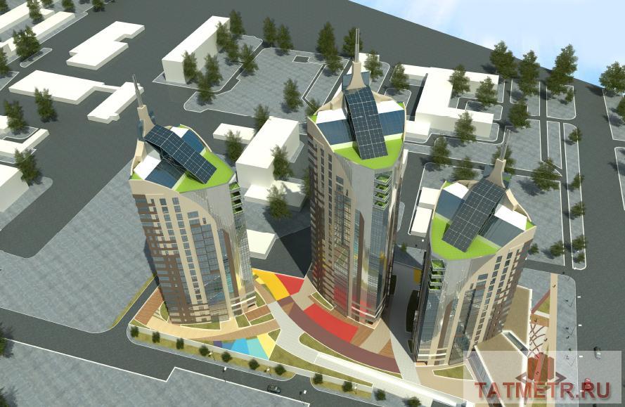 Продажа / Квартиры, Казань, Оренбургский тракт, 8 630 790 Продается трехкомнатная квартира площадью 118.20 кв.м. в новом жилом комплексе 'Манхэттен' в 5 минутах от центра... - 6