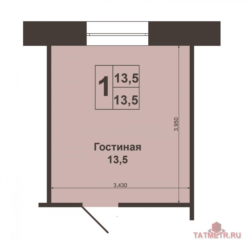 Продажа / Комнаты, Казань, Аделя Кутуя улица, 800 000 Продается комната в общежитии по адресу А.Кутуя, 86а. Комната имеет статус квартиры. В квартире сделан свежий ремонт.... - 3