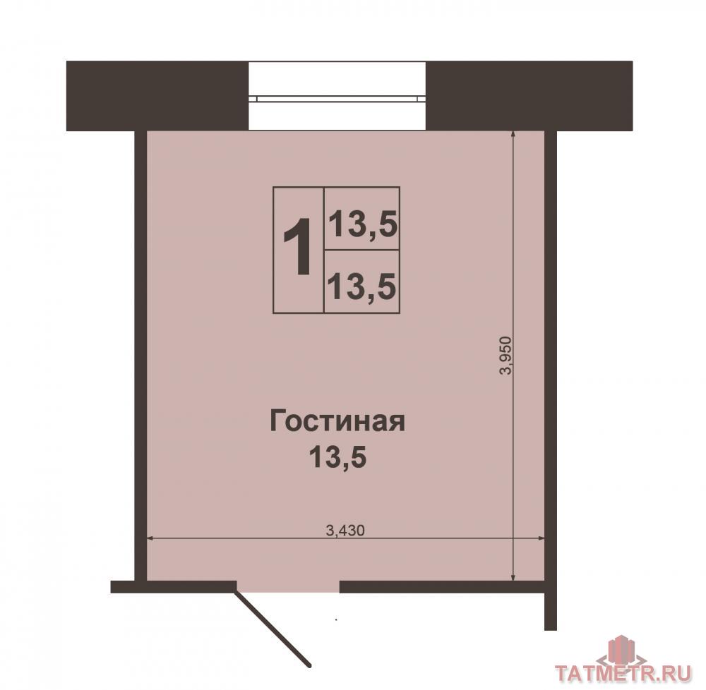 Продается комната в общежитии по адресу А.Кутуя, 86а. Комната имеет статус квартиры. В квартире сделан свежий ремонт.... - 3